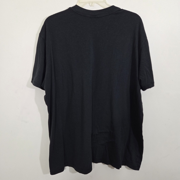 Skims Boyfriend Style T-shirt Tee Short Sleeve Black Size 2X Casual Comfy - Picture 7 of 8